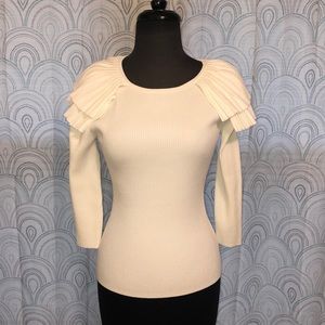 Karen Millen Pleated Shoulder Sweater